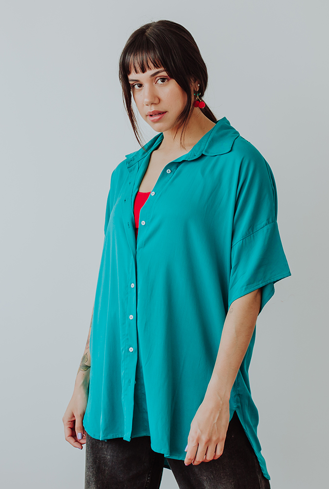 CAMISA JADE (MANGA CORTA)