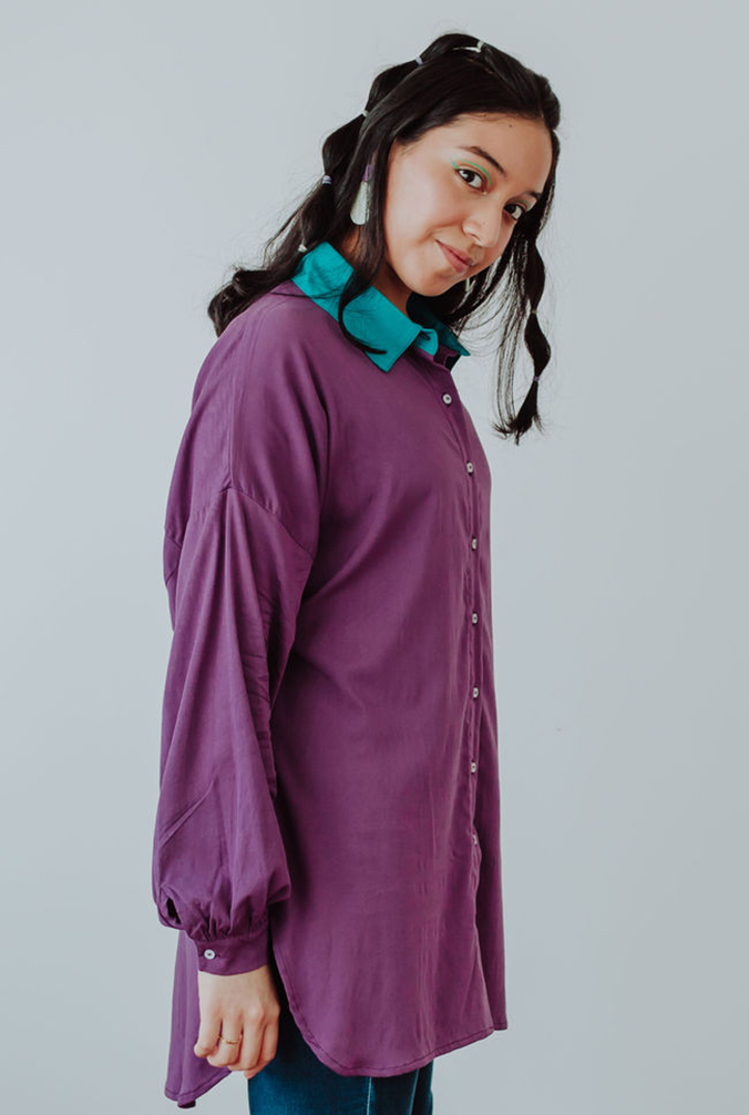 CAMISA MORA + JADE
